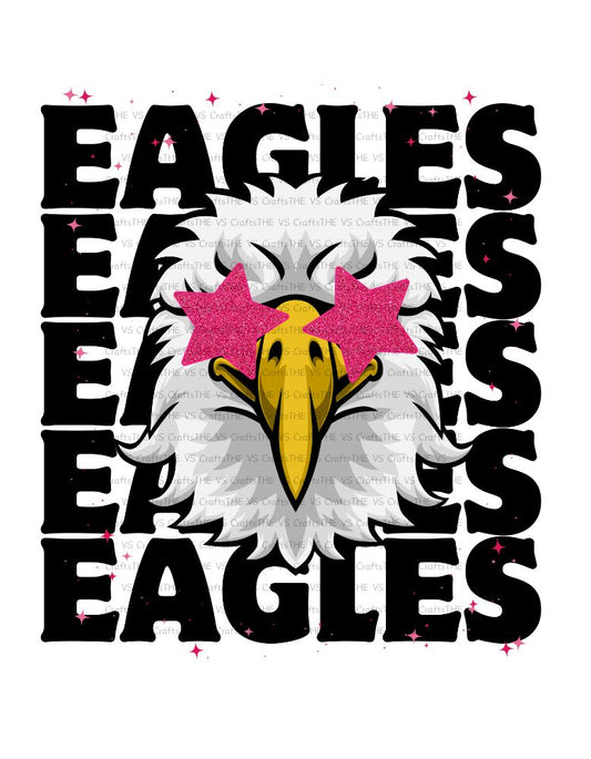 Eagles Pink Stars